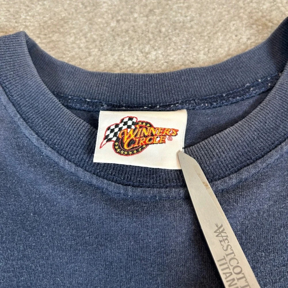 VTG 2005 Winner's Circle Jeff Gordon NASCAR T-Shirt Men's XL Navy DuPont Graphic